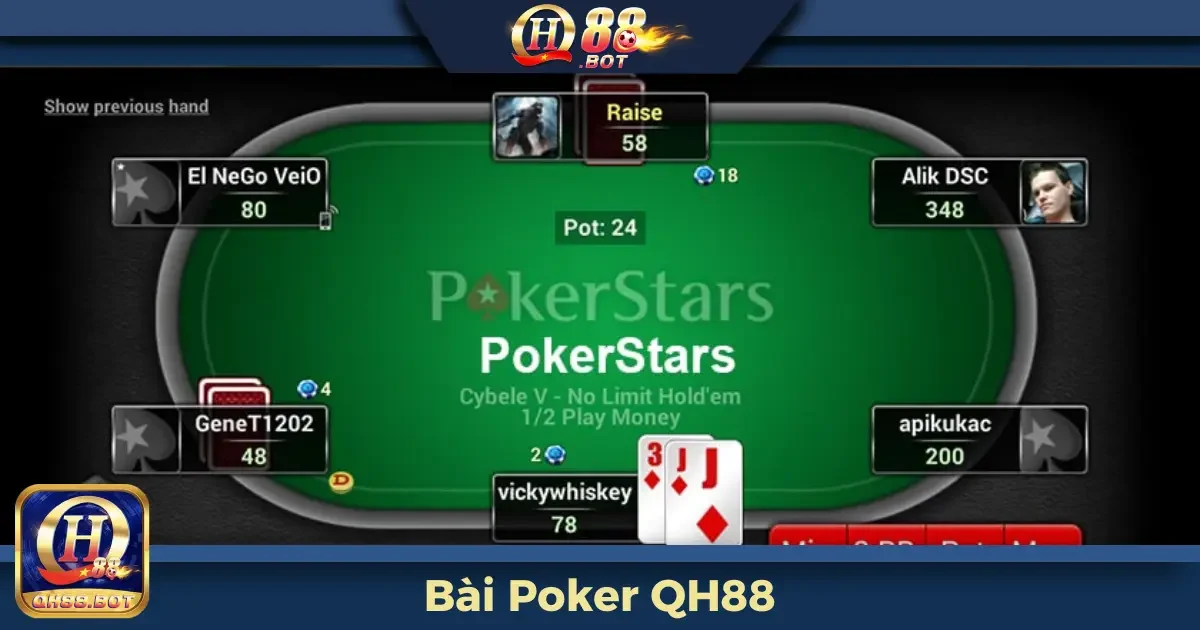 Poker QH88 Là Gì? Tìm Hiểu Luật Chơi Từng Bước