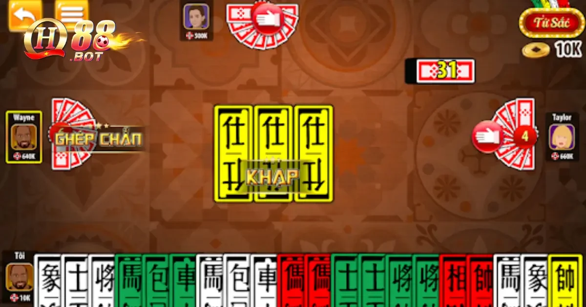 Các Tổ Hợp Bài Trong Tứ Sắc