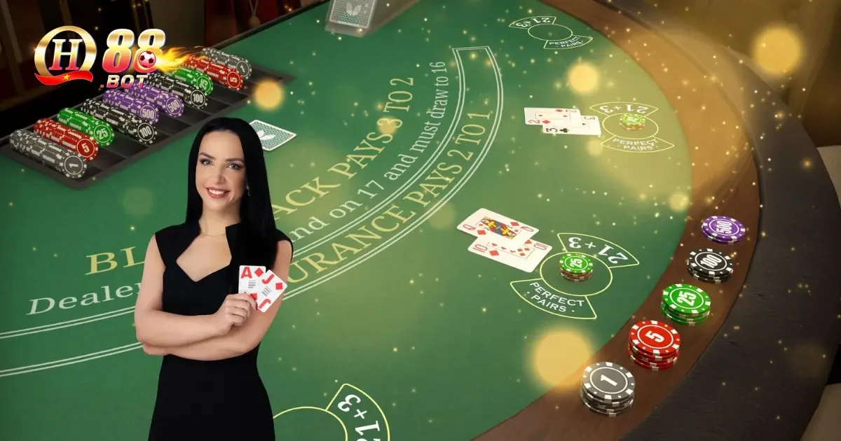 Quy Trình Chơi Blackjack QH88 Từng Bước
