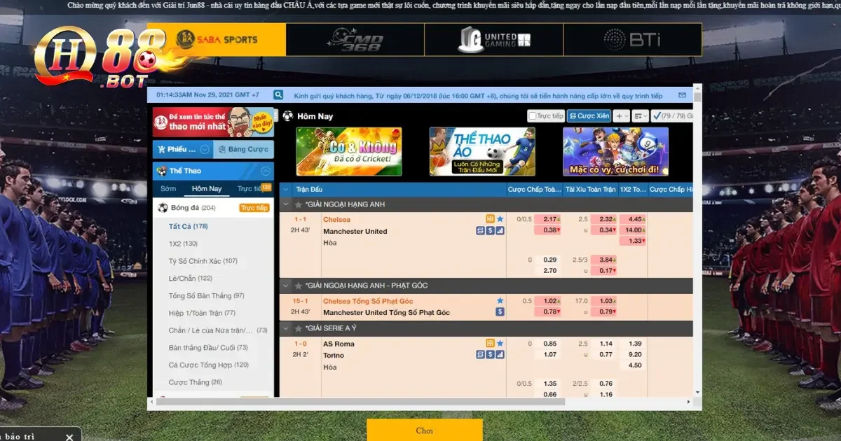 Các Loại Kèo Đặc Biệt Trong Cá Cược Bóng Đá Tại QH88