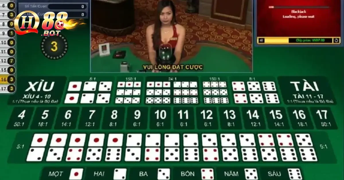 Các loại cược trong Sicbo QH88