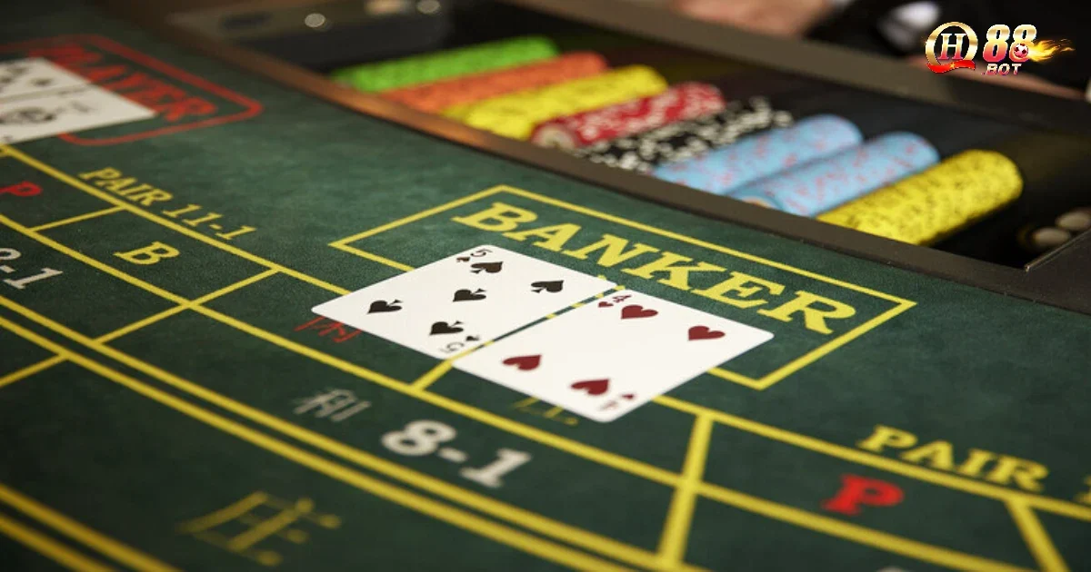 Công Thức Đánh Baccarat Tại QH88 – Từ Cơ Bản Đến Nâng Cao 4 Thế bài hòa ít xảy ra hơn so với hai thế bài trên nhưng cũng có thể ảnh hưởng đến chiến lược cược của bạn